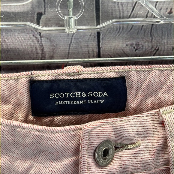⭐️Scotch & Soda Jeans Skim W29/L32 Amsterdam's Blauw orange white - Picture 5 of 13